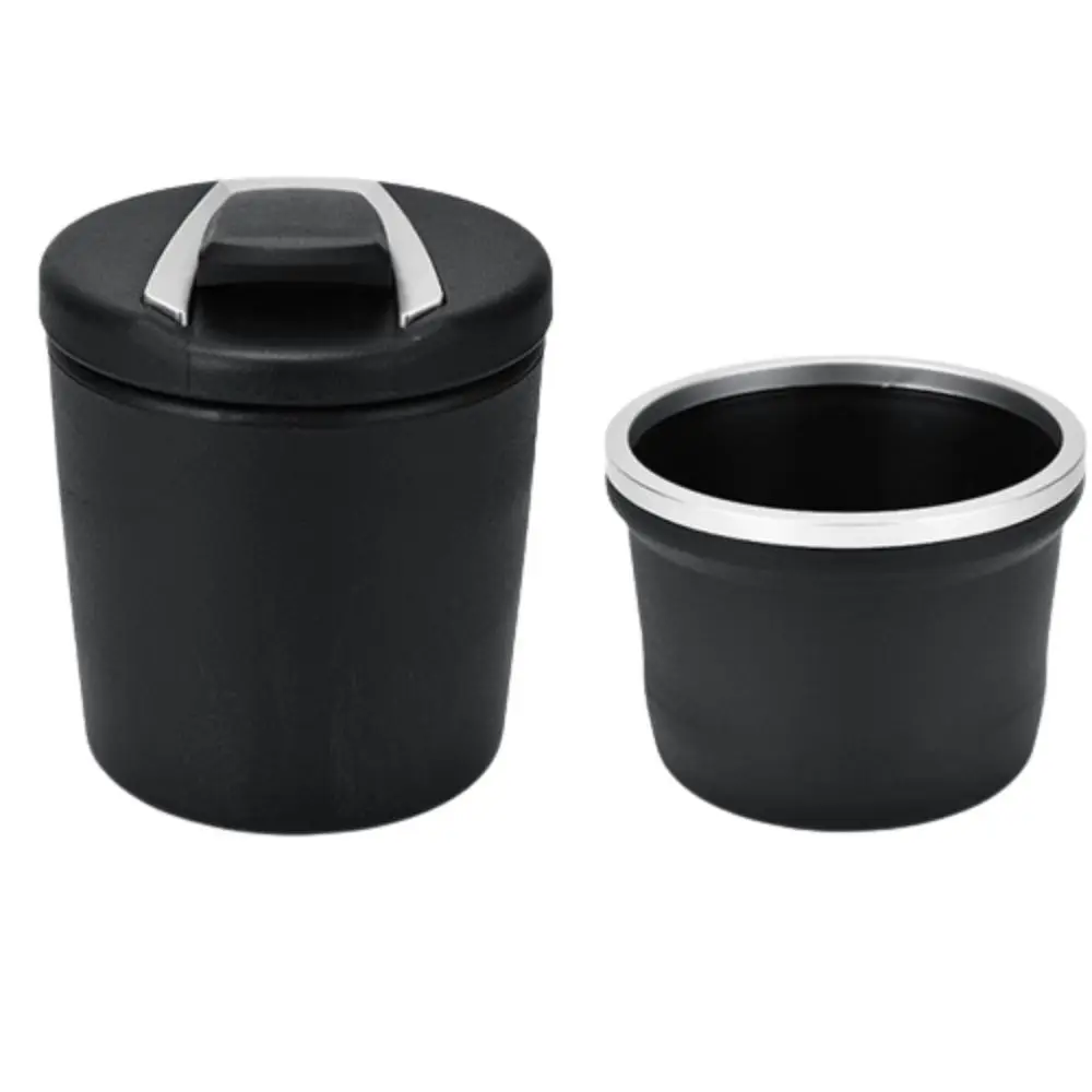 Portable Mini Car Trash Can Multi-functional Universal Size Car Cup Holder Removable Durable Garbage Coin Storage Cup Container