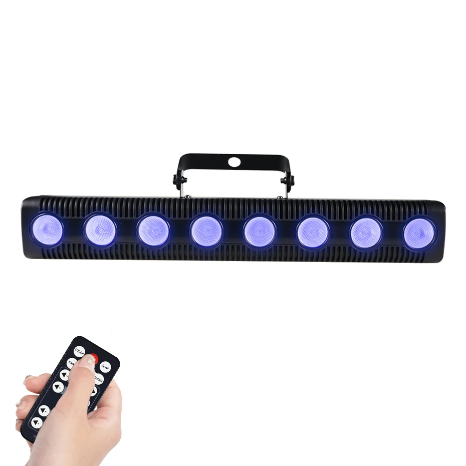 Barres LED RGBW Wallwasher - 4 Pièces, Contrôle DMX, Idéal Fêtes Et DJ