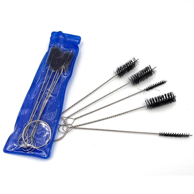 

5pcs/Set Mini Cleaning Brush Glass Tube Brush Cleaning Tools For Smoking Accessories