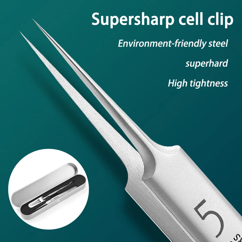 Professional Ultra fine No. 5 Acne Blackhead Removal Tweezers Beauty