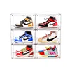 Spacious and Transparent Shoe Cabinet with Magnetic Door - The Ultimate Storage Solution 6