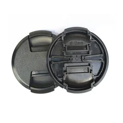 40.5 49 52 55 58 62 67 72 77 82mm center pinch Snap-on cap cover for camera Lens cap