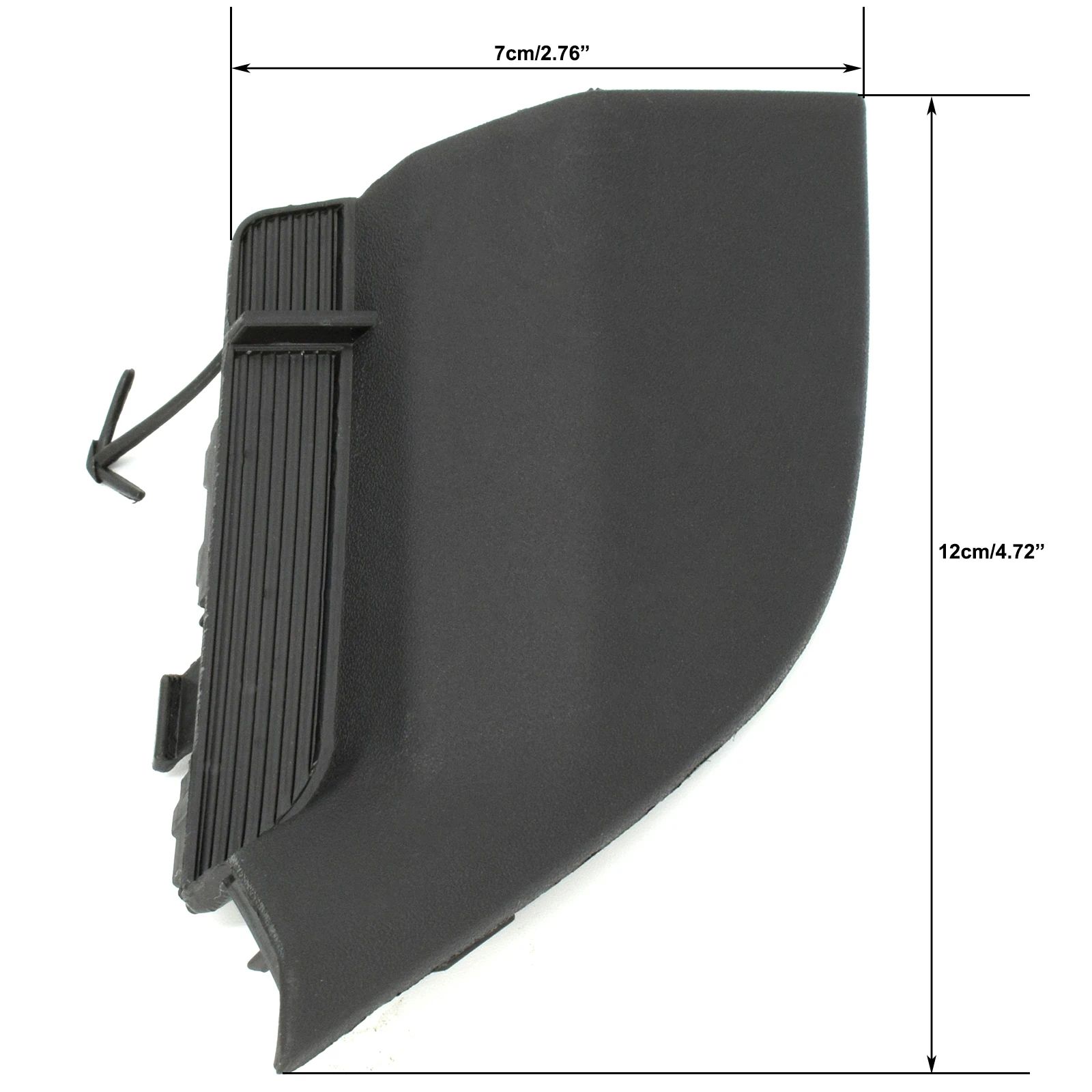 2pcs Front Tow Hook Cover Bumper Towing Trailer Right Left Cap For Toyota RAV4 XA40-EU 532850R080 532860R080 Car Parts front bumper cover car rear bumper hook cover car rear bumper cover