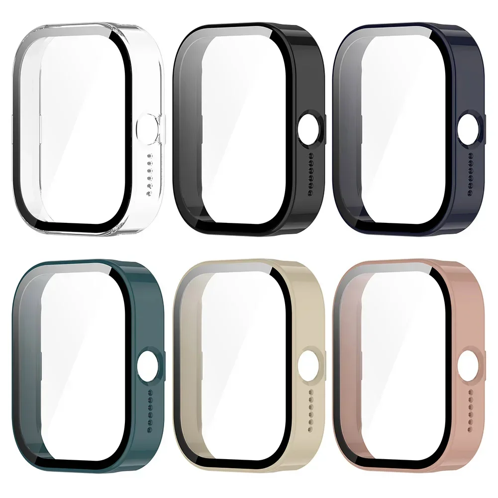All-Around Anti-Fall Protective Case with Tempered Glass Screen Protector