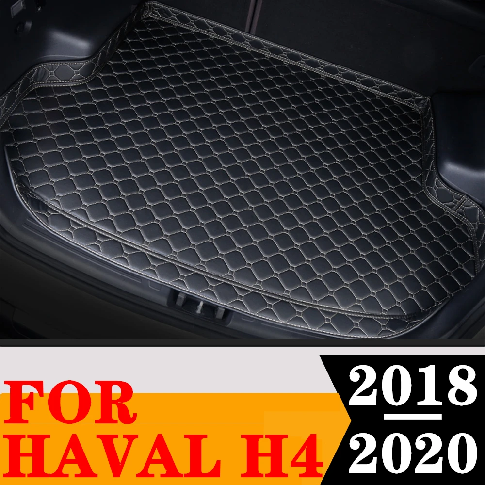 

Коврик багажника высокого размера для Haval H4 2020 2019 2018, багажник багажника, коврик для багажника заднего вида, защитный коврик, детали