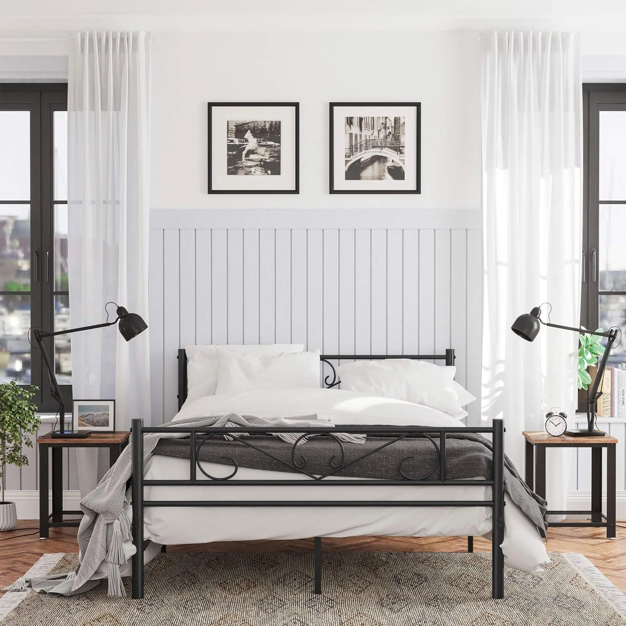 Cama de Ferro IKEA: A Escolha Prática para Quartos Pequenos e Estilo  Minimalista, image size:2000x2000