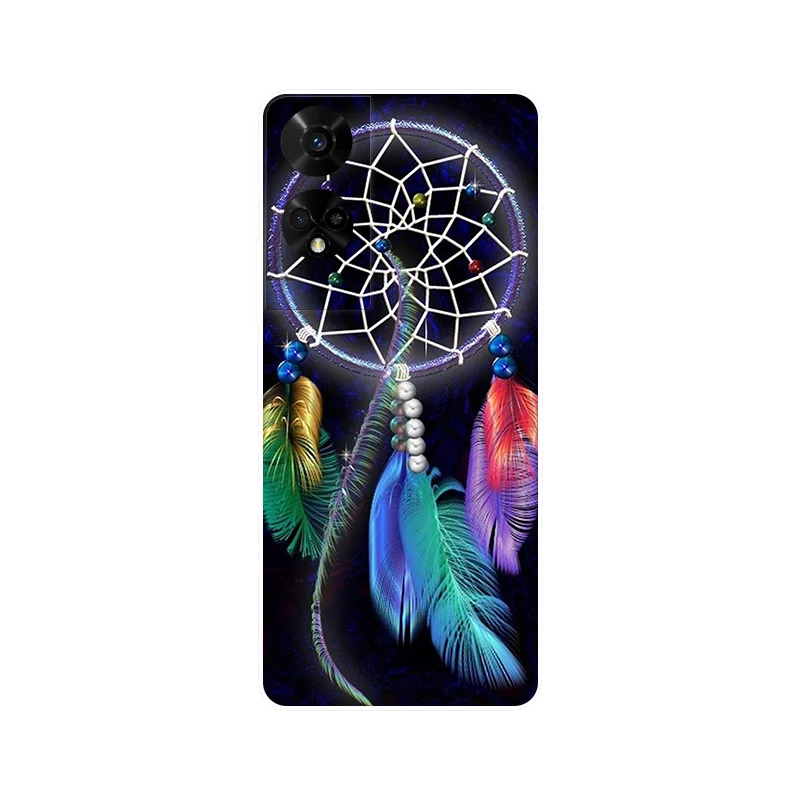 Football Design Soft Silicone Phone Case - Stylish Back Cover and Protective Etui