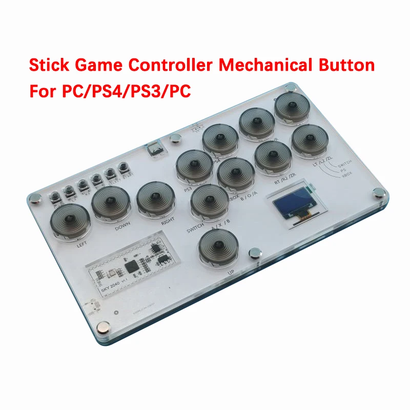 

Аркадный джойстик Hitbox Street Fighter контроллер Fight Stick игровой контроллер механическая кнопка для ПК/PS4/PS3/ПК/переключатель прочный