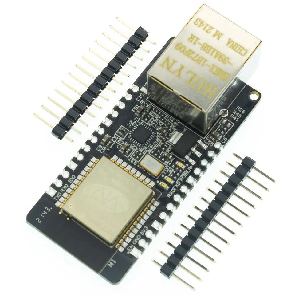 WT32-ETH01 Embedded Serial Port Networking Ethernet Bluetooth-Compatible WIFI Combo Gateway MCU ESP32 Wireless Module Board image 5
