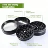 2inch Metal Herb Grinder 4-layer Manual Spice Mill Pepper Mortar Crusher Raw Grass Tobacco Grinder Smoking Cigarette Accessories 2