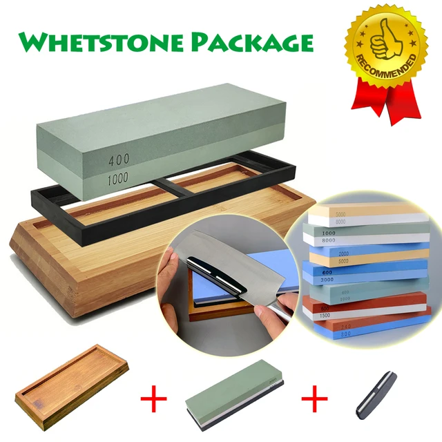 Whetstone Water Sharpening Stone Holder Stand Knife Sharpener