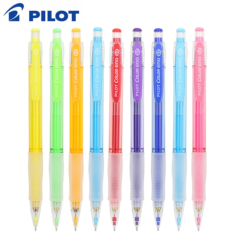 1pc PILOT HCR-197 Color Mechanical Pencil 0.7mm+Eno Lead Set
