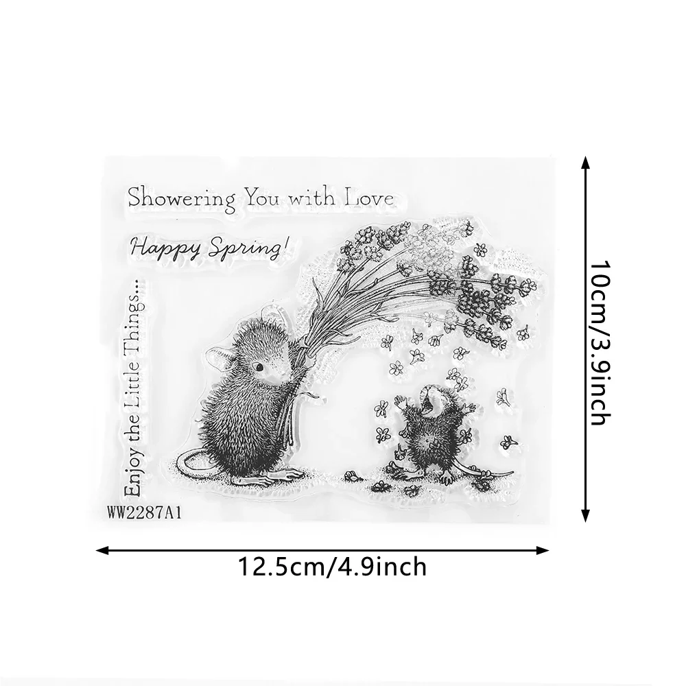 Stampendous Clear Stamps For DIY Craft Making Card Photo Album Scrapbooking Decoration Transparent Stamps