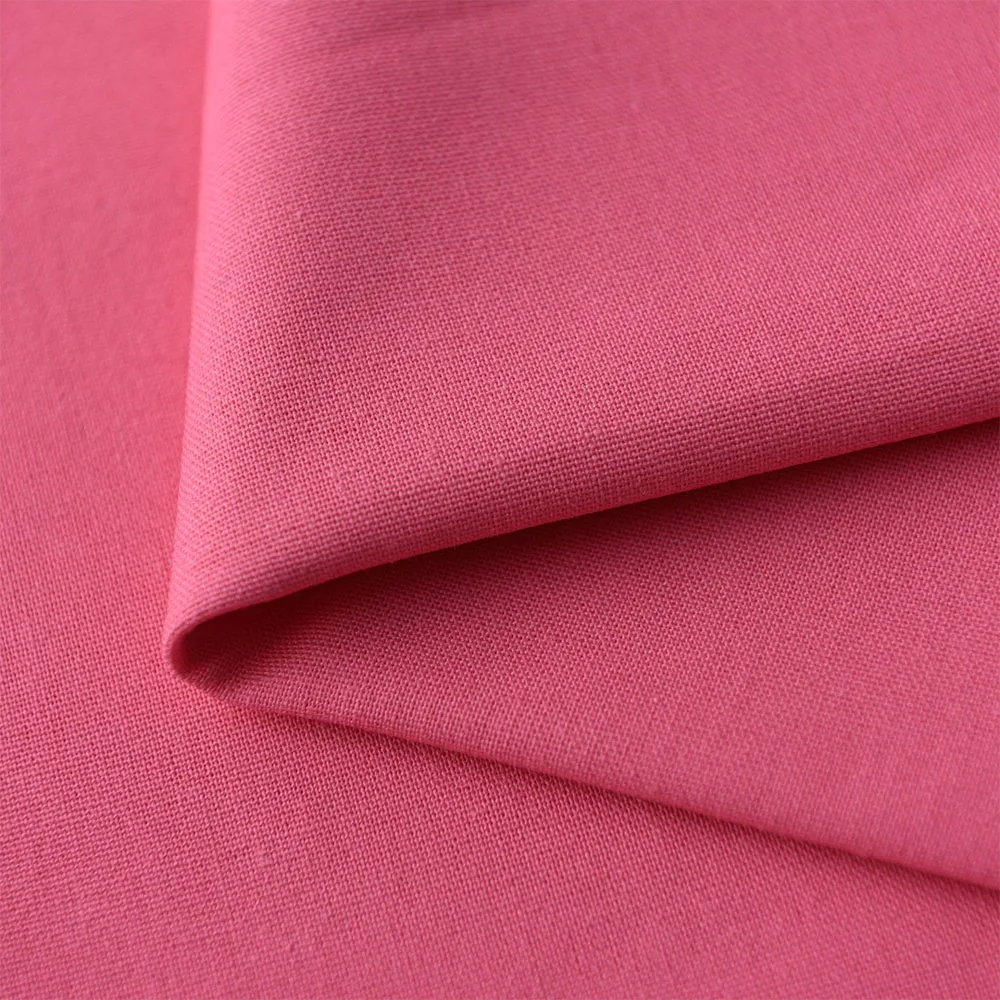 Raw Cloth Cotton Linen Solid Breathable Fabrics For Needlework Embroidered Cross Stich DIY Clothing Dress Pants Sewing Supplies