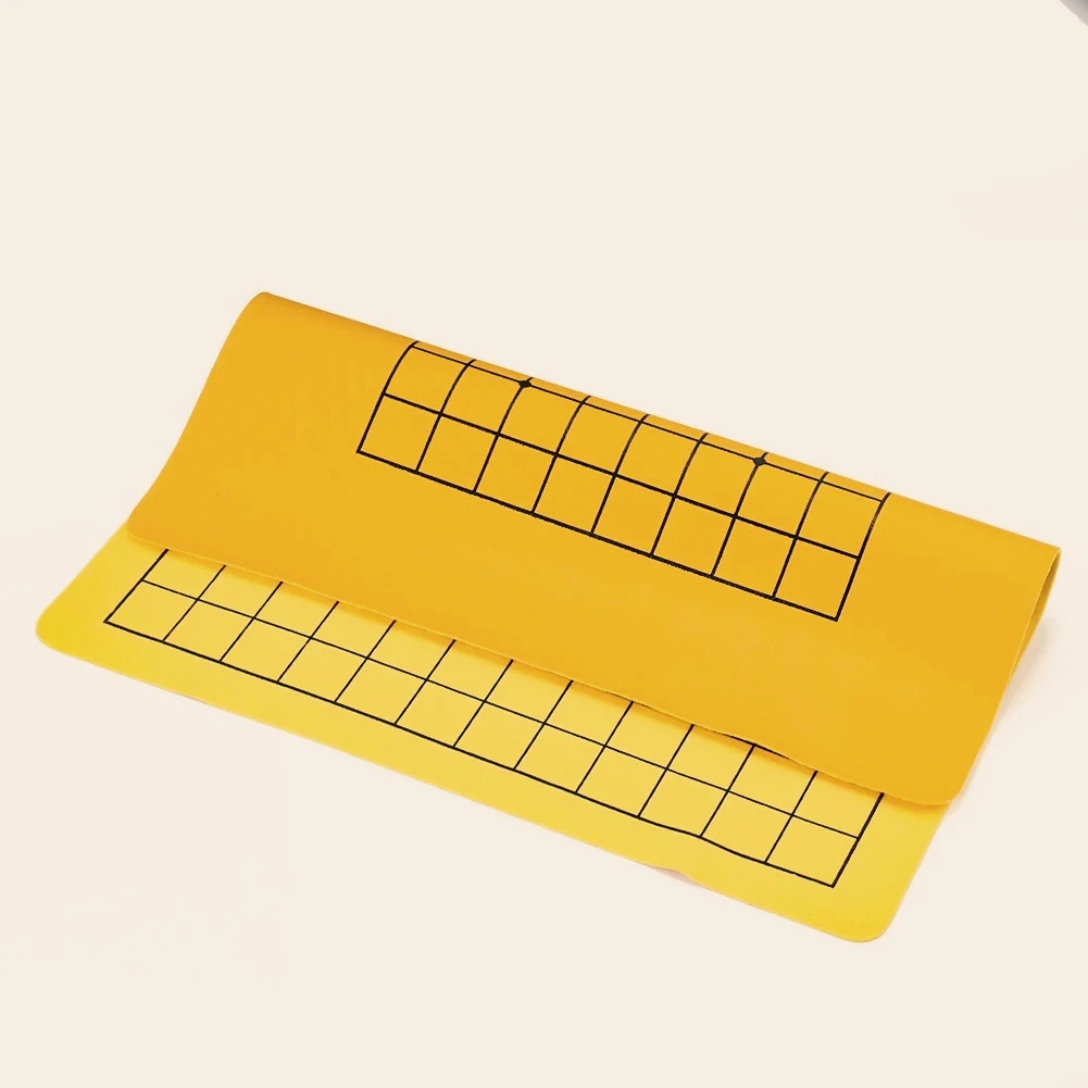 Double Sided Go Board 9 13 19 Line Combo PU Pelle Pieghevole Scacchiera Principiante Avanzato Gioco Weiqi Multi Formato Colore Casuale - immagine 6