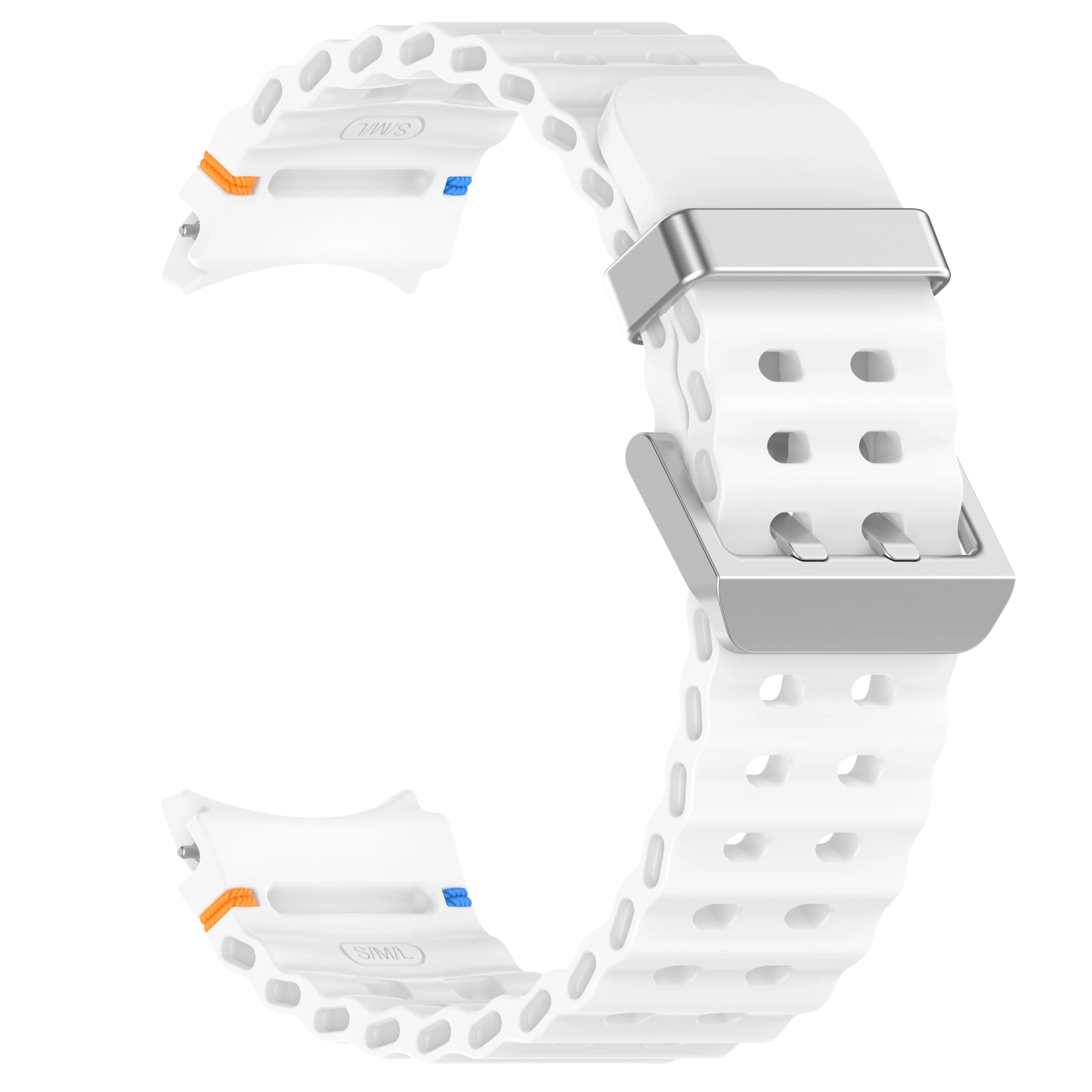 Seamless Silicone Watch Band - Versatile Smartwatch Strap