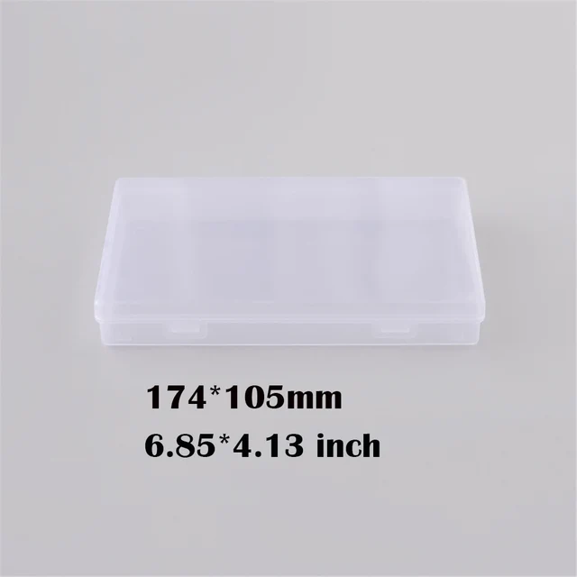 1/2pcs Desktop Stationery Organizer Pencil Box Washi Tape Stickers Storage Case Table Desk Organizer Box School Office Supplies 1pc large