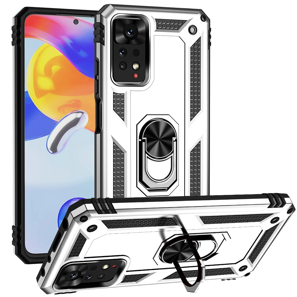 ShockProof Armor Case Coque For Xiaomi Redmi Note 11 10 9 8 Pro 10C 7 10S 11S 9C 9A NFC 10A Anti Shock Magnet Shell Case_voghion.com