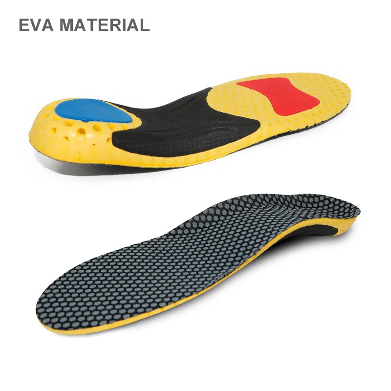 Orthopedic Flat Feet  Arch Support Insert Feet Care Insoles Orthotic Breathable Running Sports Cushion Pad For Men Women