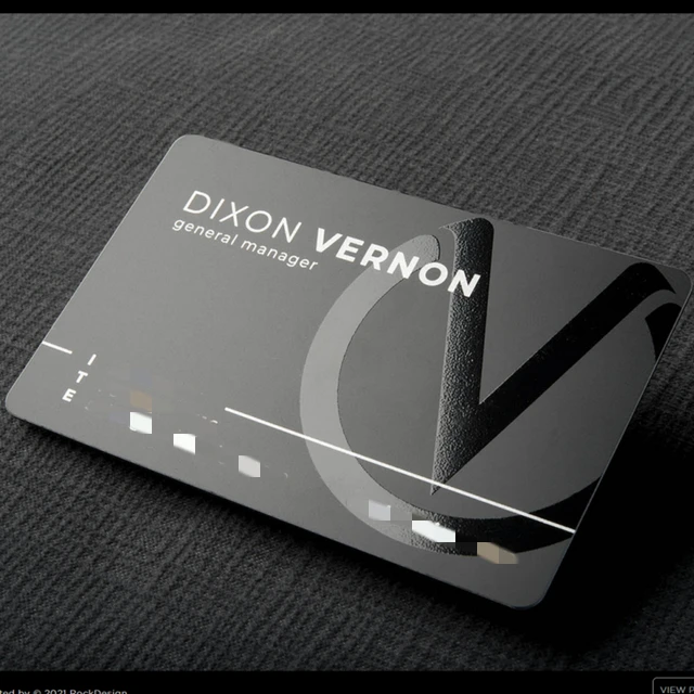 DD 0.38mm PVC Matt Business Cards: Showcase Your Professionalism with Style