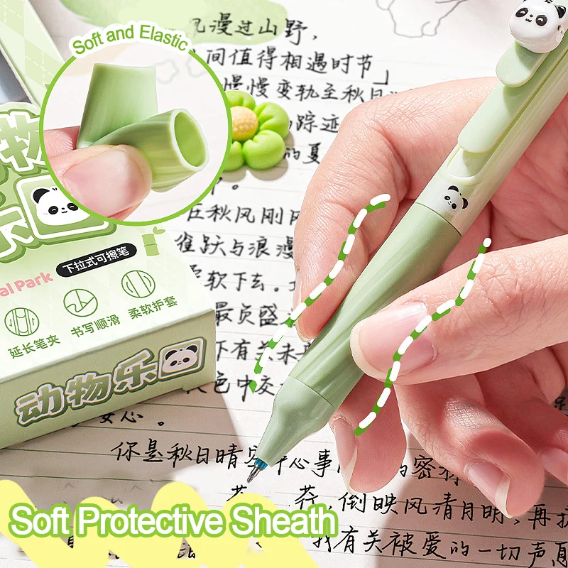 4-Pack Erasable Gel Pens with Replaceable Cores for Smooth, Quick-Drying Writing