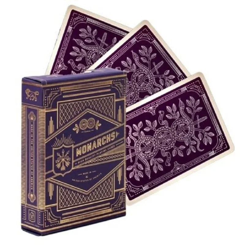 Theory11 Monarch Playing Cards Monarchs Deck Magic Card Games Magic Tricks for Magician 6