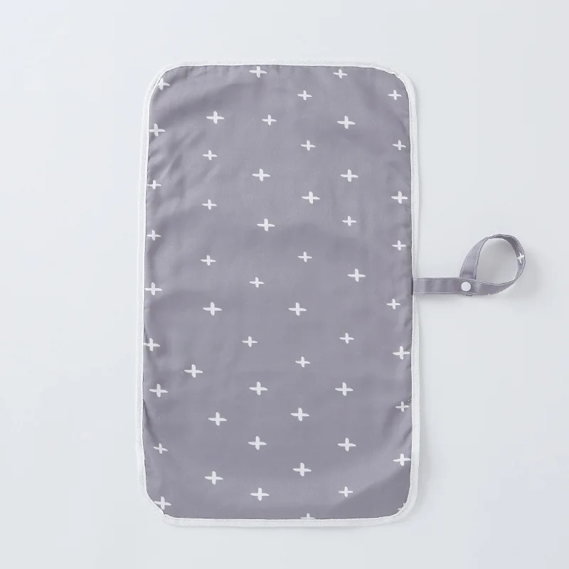 HappyFlute 35*60CM Washable Baby Diaper Changing Mat Soft Polyester Portable Changing Pad Waterproof Cover Mattress For Baby