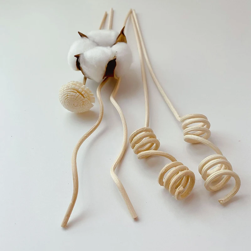 Artificial Flower Rattan Reed Sticks Fireless Fragrance Aroma Diffuser Refill Stick Replacement Diy Floral Ornaments Home Decor
