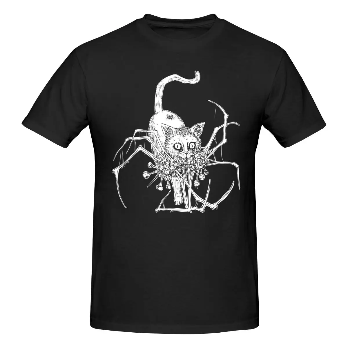 

Junji Ito Souchi Horror T Shirt Cotton Crewneck Short Sleeve Anime Shirt
