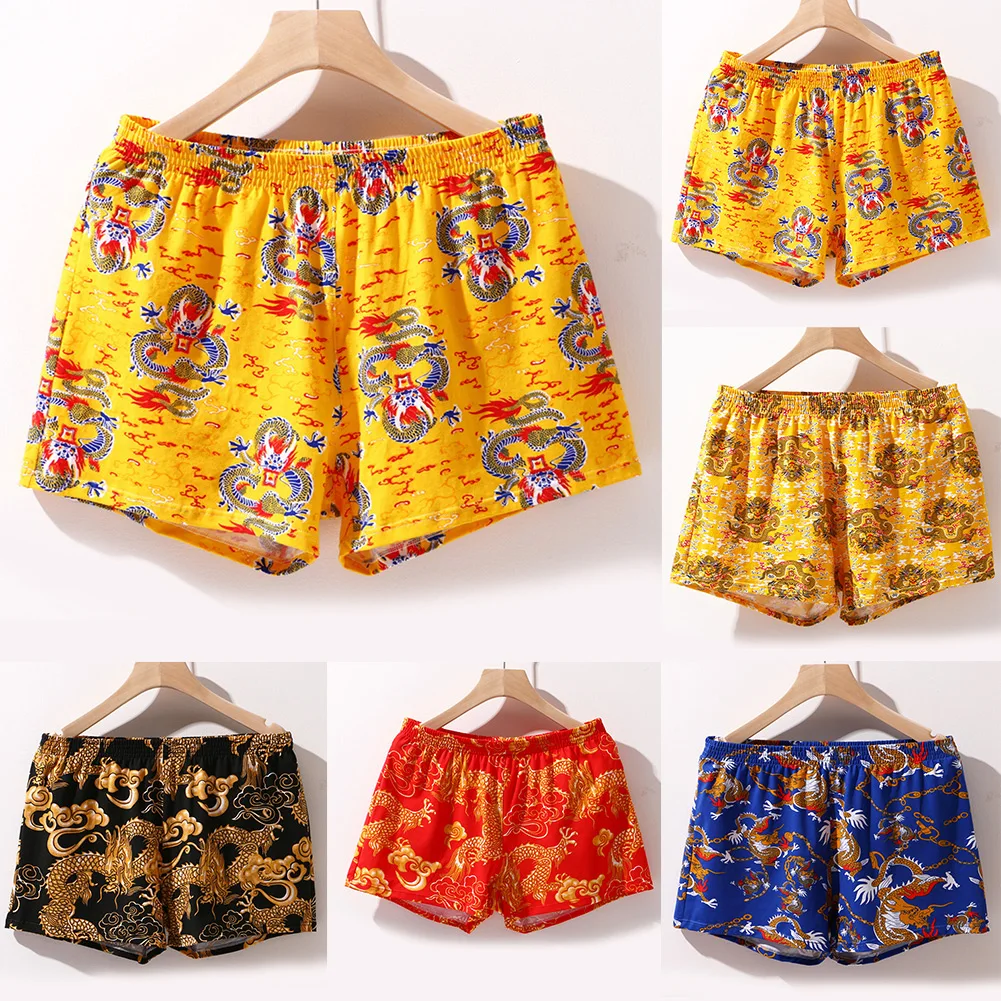 Pants Men Shorts Comfortable Cotton L-4XL L-XXXXL Loose Fit Mens Pajama Pants Plus Size Short Pants Soft Sports