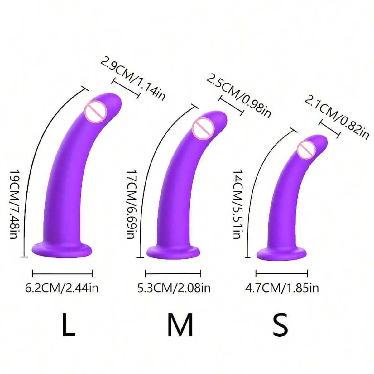 Silikon-Prostata-Massagegerät mit starkem Saugnapf, männlicher G-Punkt-Stimulator, flexibler Analplug für Anfänger und Erwachsene