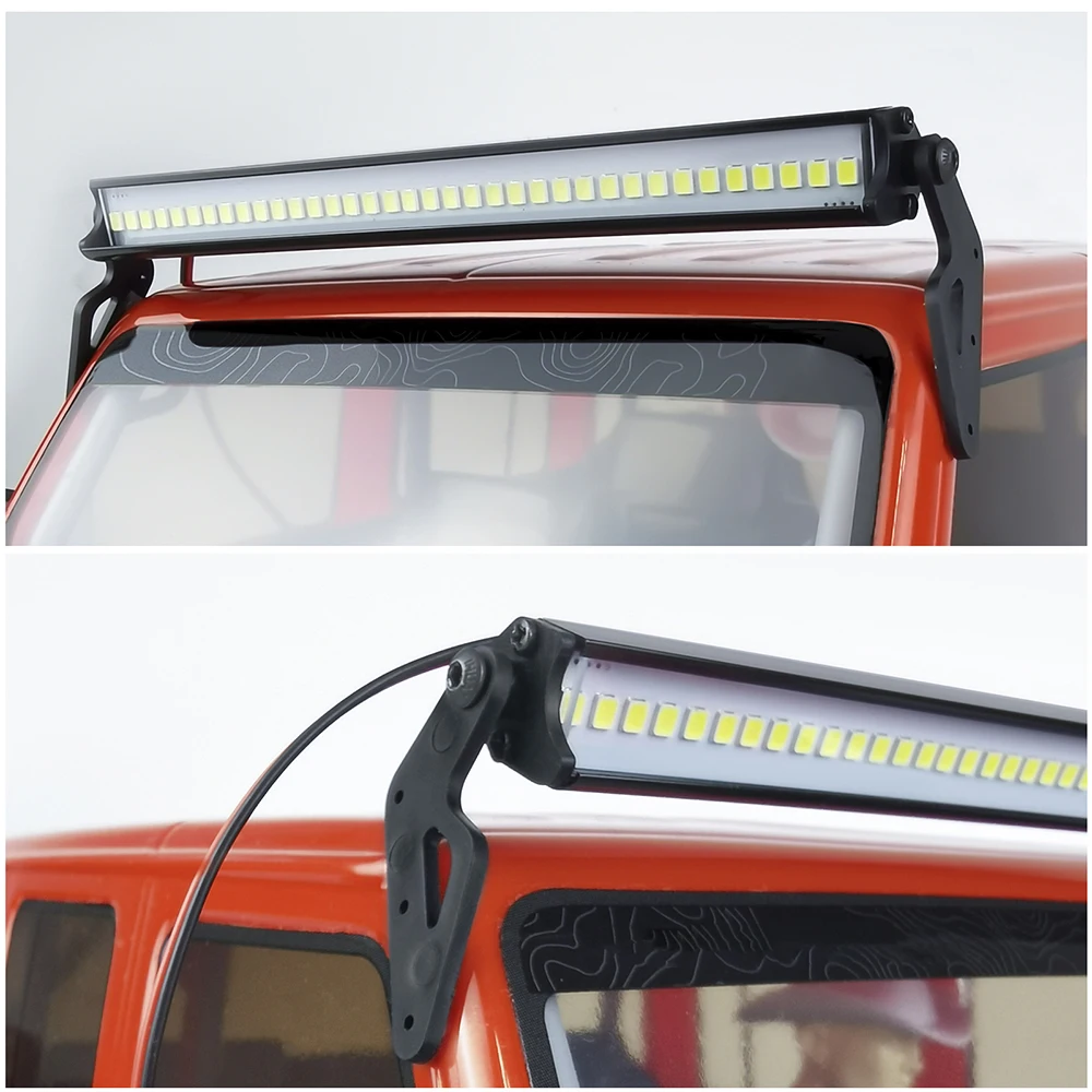 Barre LED 36 Super Lumineuse Pour RC Crawler 1/10 – SCX10, TRX4, Etc. – NEUVE