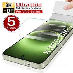Enhanced Hydrogel Screen Protector Set (5 - Pack) - Vivo X90 (5pcs Hydrogel Film)