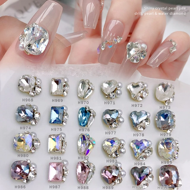 Large Rhinestones Nail Art, Diamonds Stones Nails