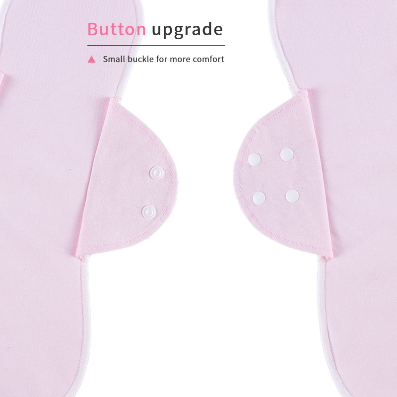 BIAI Anti-bacterial Sanitary Napkin Washable Menstrual Pads Reusable Sanitary Towel Breathable Pad For Women Lady 1PC
