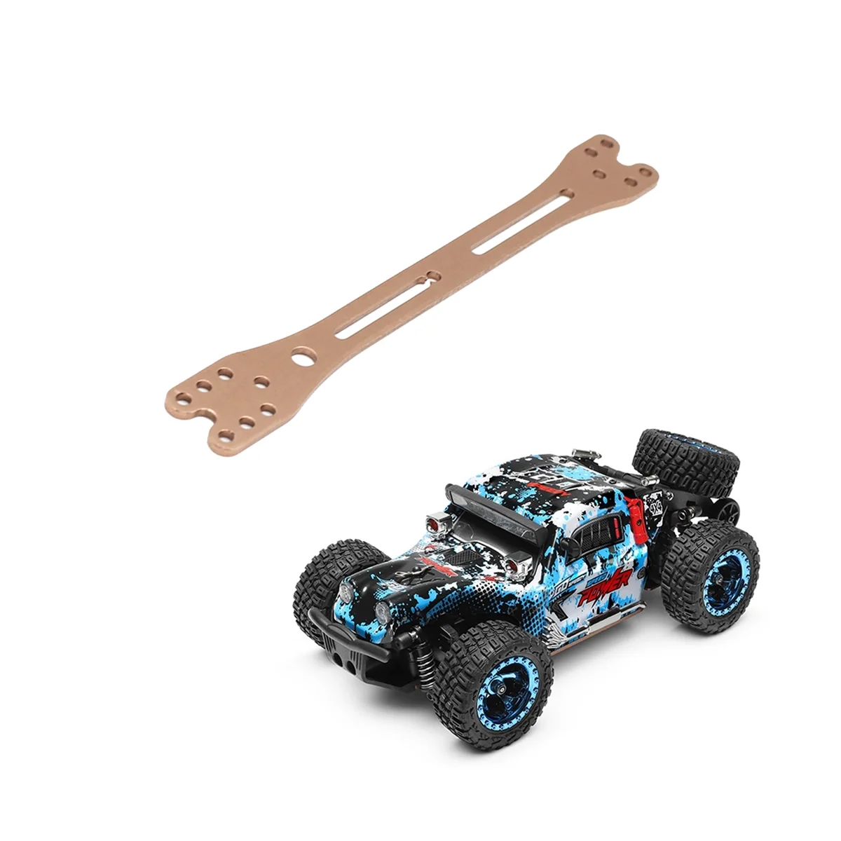 Wltoys 284161 1/28 RC ڵ ݼ 2  ÷Ʈ ,  ǰ ׼, 284161-2551