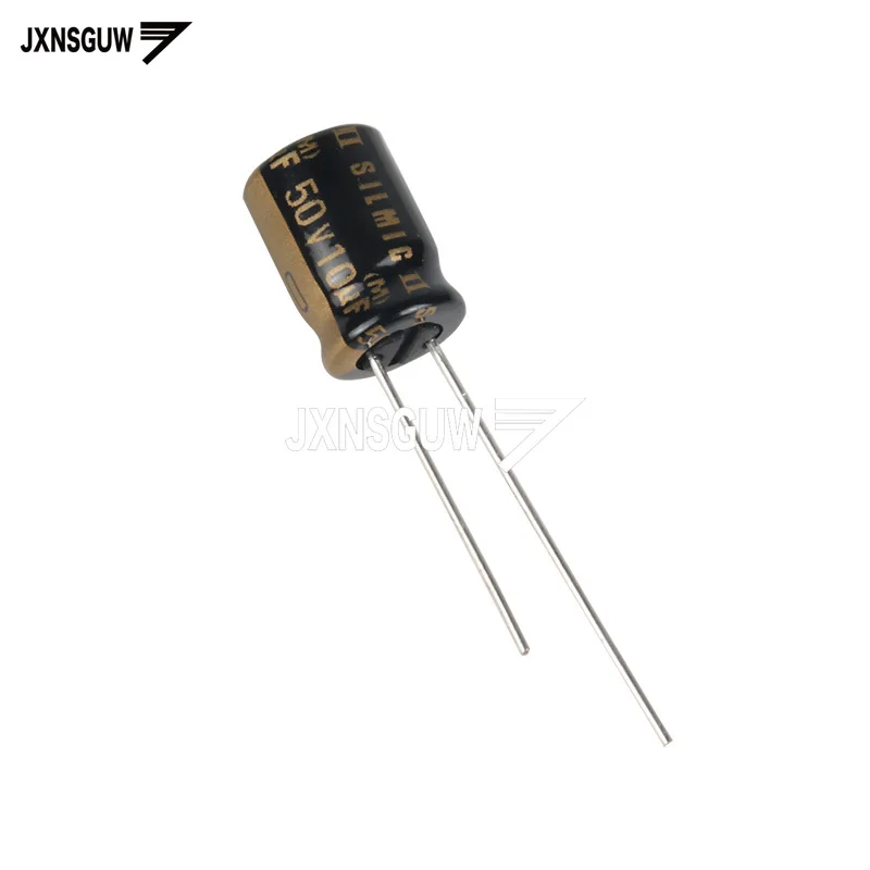 10PCS Original ELNA RFS SILMIC II 50V10UF 8X11.5MM Silk fiber audio electrolytic capacitor SILMICII 10UF 50V 85 degrees 10uf/50v 10pcs 10uf 50v nichicon fw series 5x11mm 50v10uf hifi audio capacitor