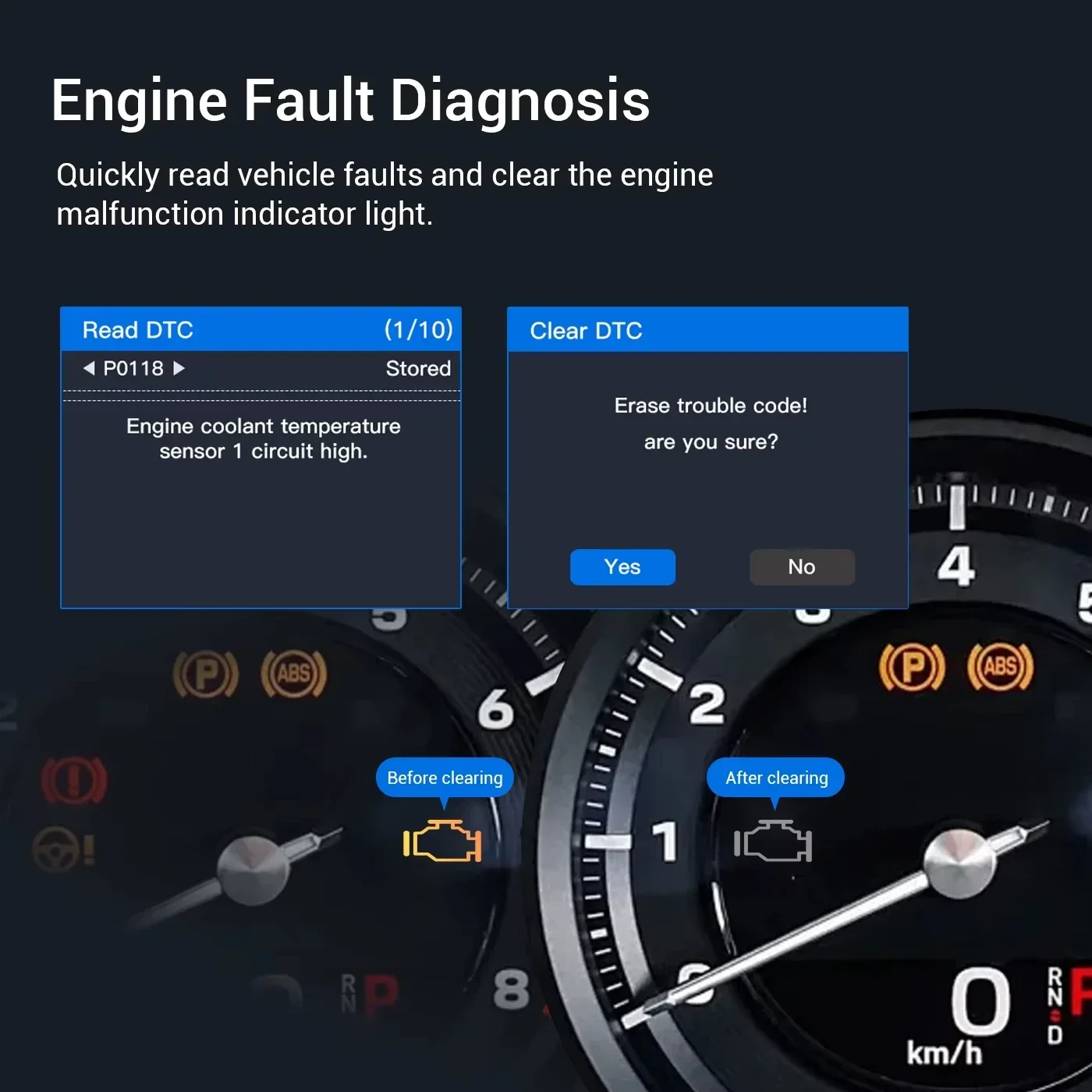 Lettore di Codici di Errore Topdiag M60 per Moto e Veicoli, Scanner OBD2, Reset ECU, Strumento Diagnostico Auto - Image 6
