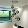 Nordic Lava Glass Pendant Light Modern Led Chandeliers for Living Room PVC Lustre Home Decor Indoor Hanging Lamps Light Fixture 1