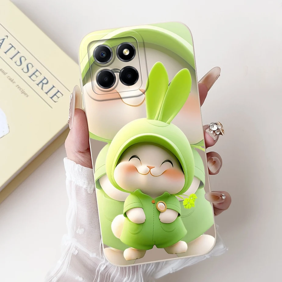 Cute Rabbit Cat Bow Soft TPU Phone Case Cover
