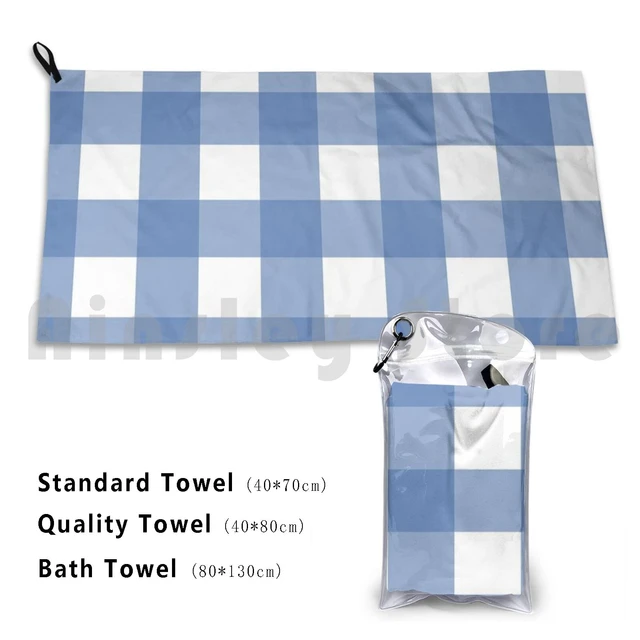 Buffalo Plaid Bath Towel
