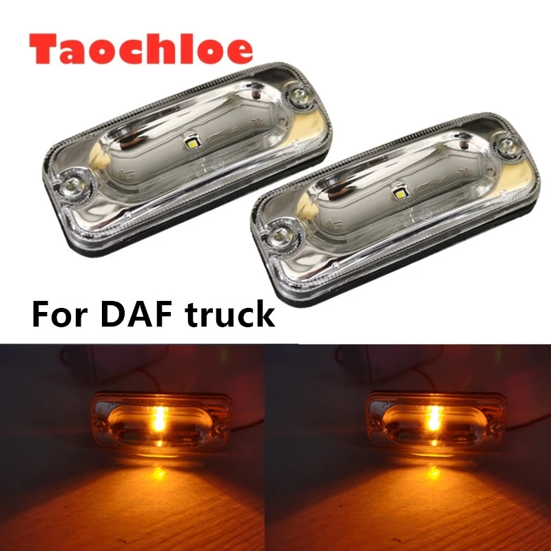 Daf Drumuniversal 24v Led Cab Lights For Daf Trucks - Clearance & Sun  Visor Signal Lamps