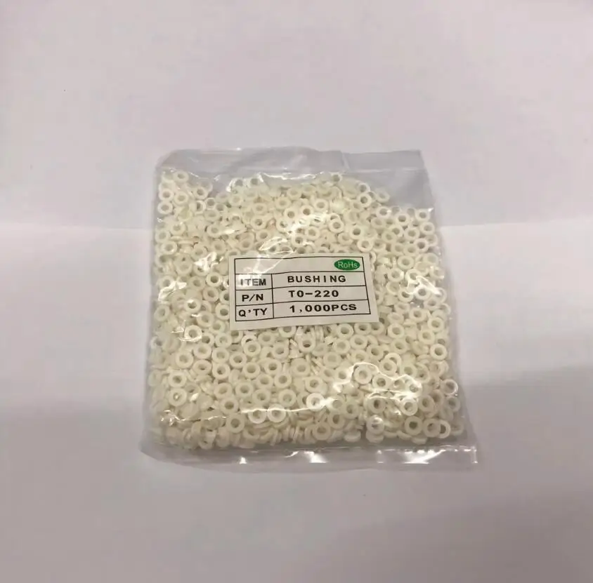 100 pieces TO220 Silicon Insulation Pad with Transistor