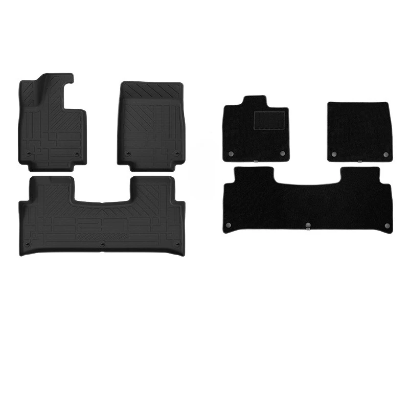 (좌측 운전석용) ICAUR V27 2025 2026 플로어 매트 풋 패드 카고 라이너 트렁크 패드 TPE 3D 풋 매트 자동차 내부 액세서리