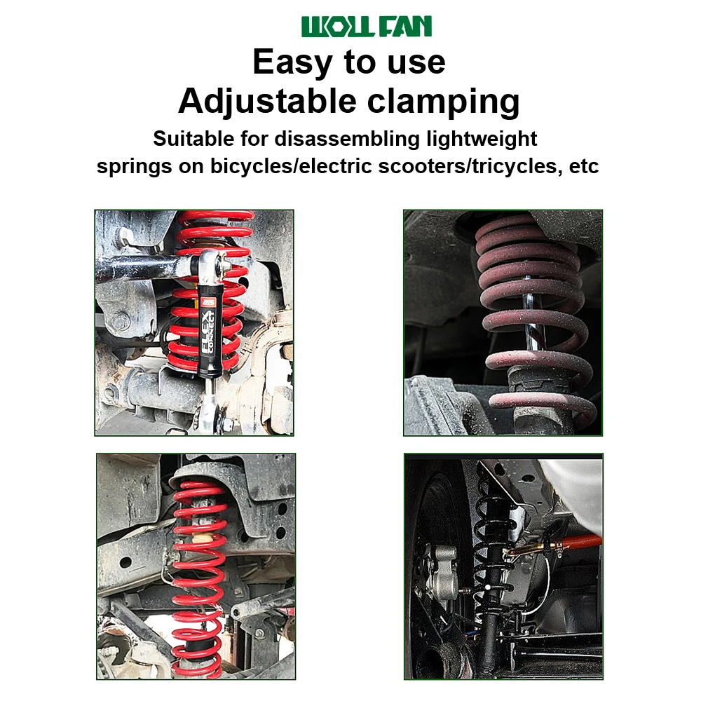 Motorcycle Shock Absorber Spring Removal Tools Light Spring Holder Compression Kit Pit Dirt Bike Modified Motorbike Accessories