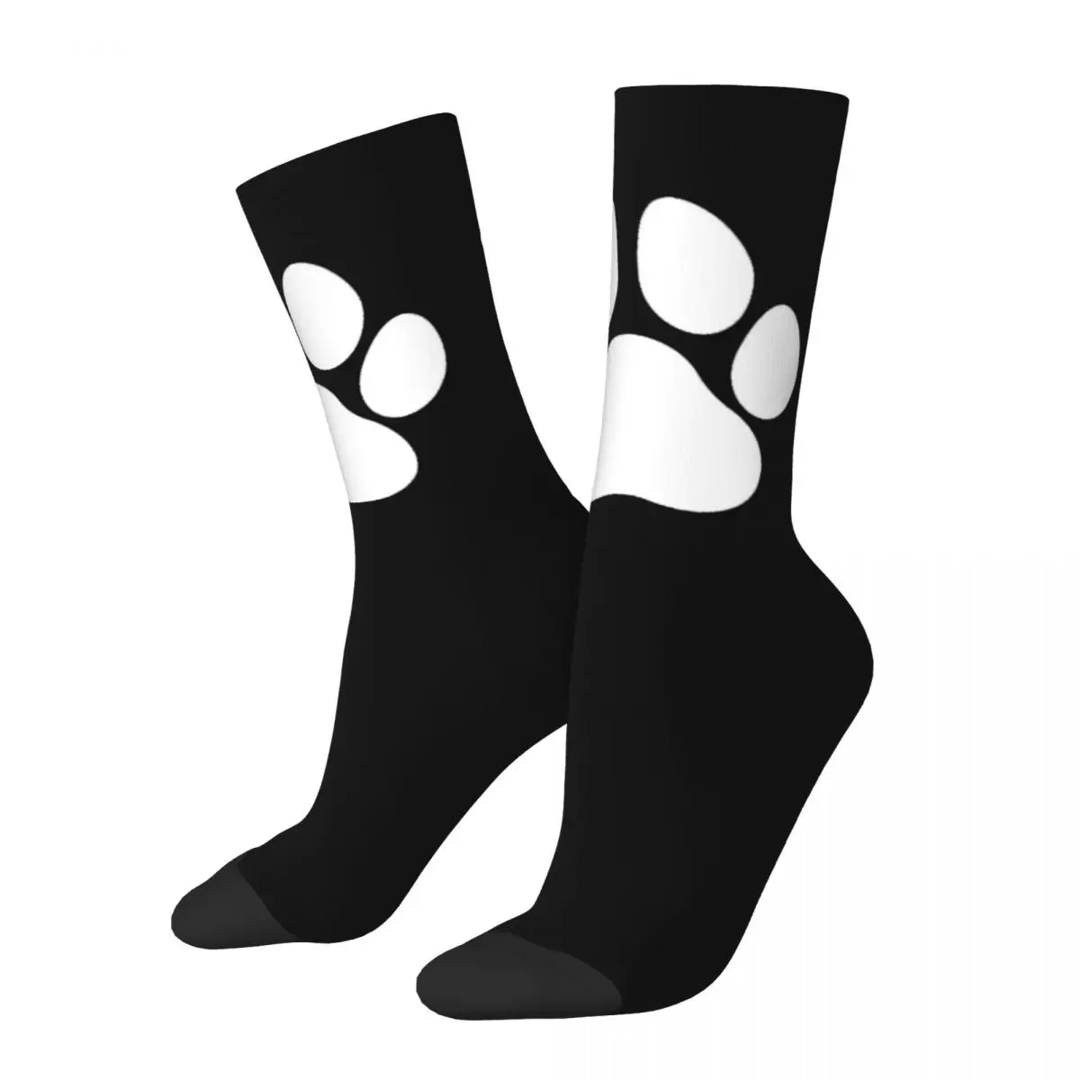 

Dog Paw French Bulldog Men Women Socks Windproof Novelty Spring Summer Autumn Winter Stockings Gift