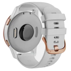 18MM Sport Silicone Smartwatch Band Wrist Strap Bracelet - Universal 18mm (Gray)