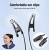 only 2 Qty Black Ear Clip Electrodes Cables Wire  Accessories For Ear-Sleeping Aid Device HE-M008 Type 1