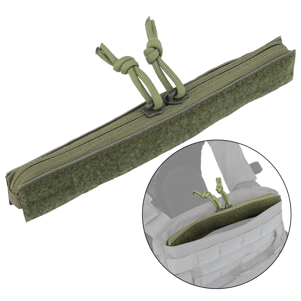 

AVS Vest Accessories Zipper Strip Insert Hook and Loop Insert for Crye AVS Tactical Vest, 2-Way Separating Zippers,7.87" length