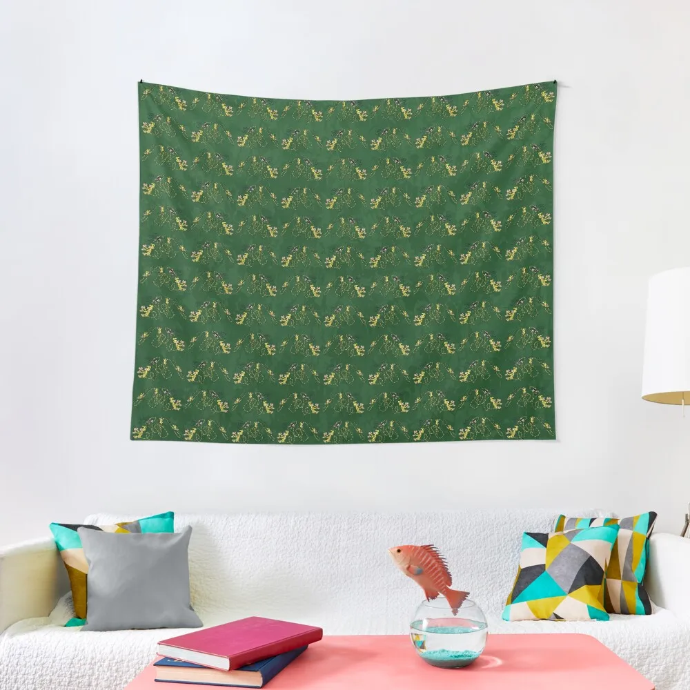 

Marsupilami babies on tail - Green - SMALL Tapestry Decorative Wall Murals House Decorations